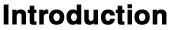Introduction